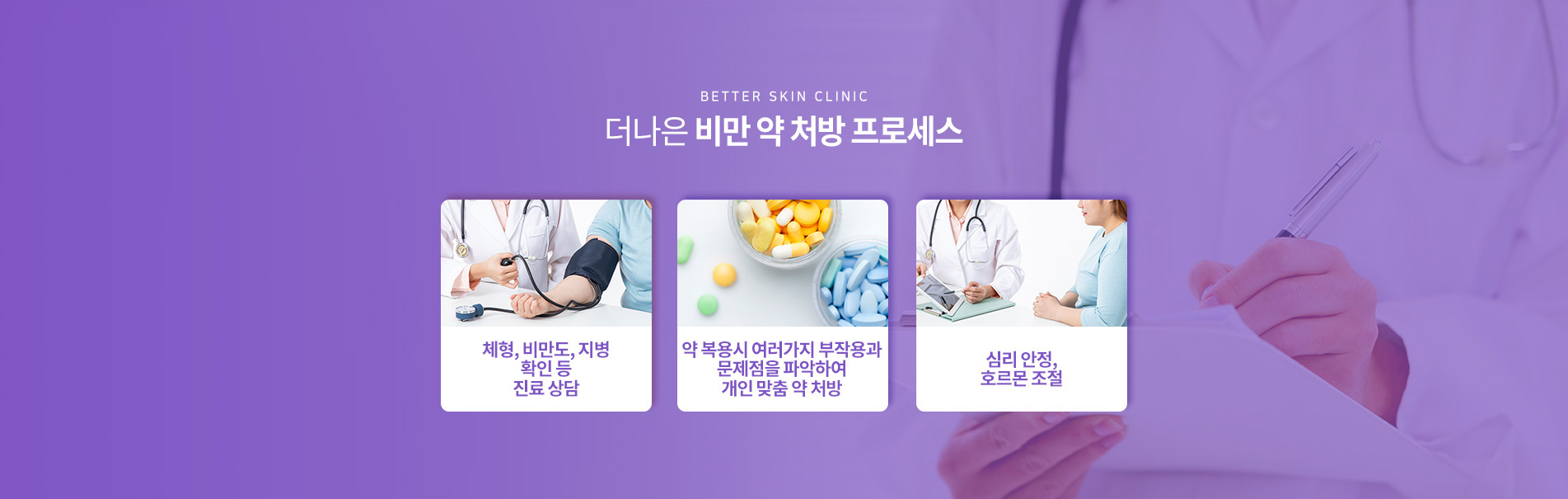 더나은 비만 약 처방 프로세스